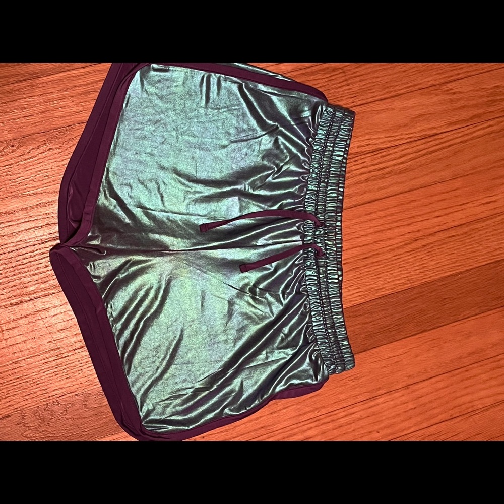 Girls shimmery shorts